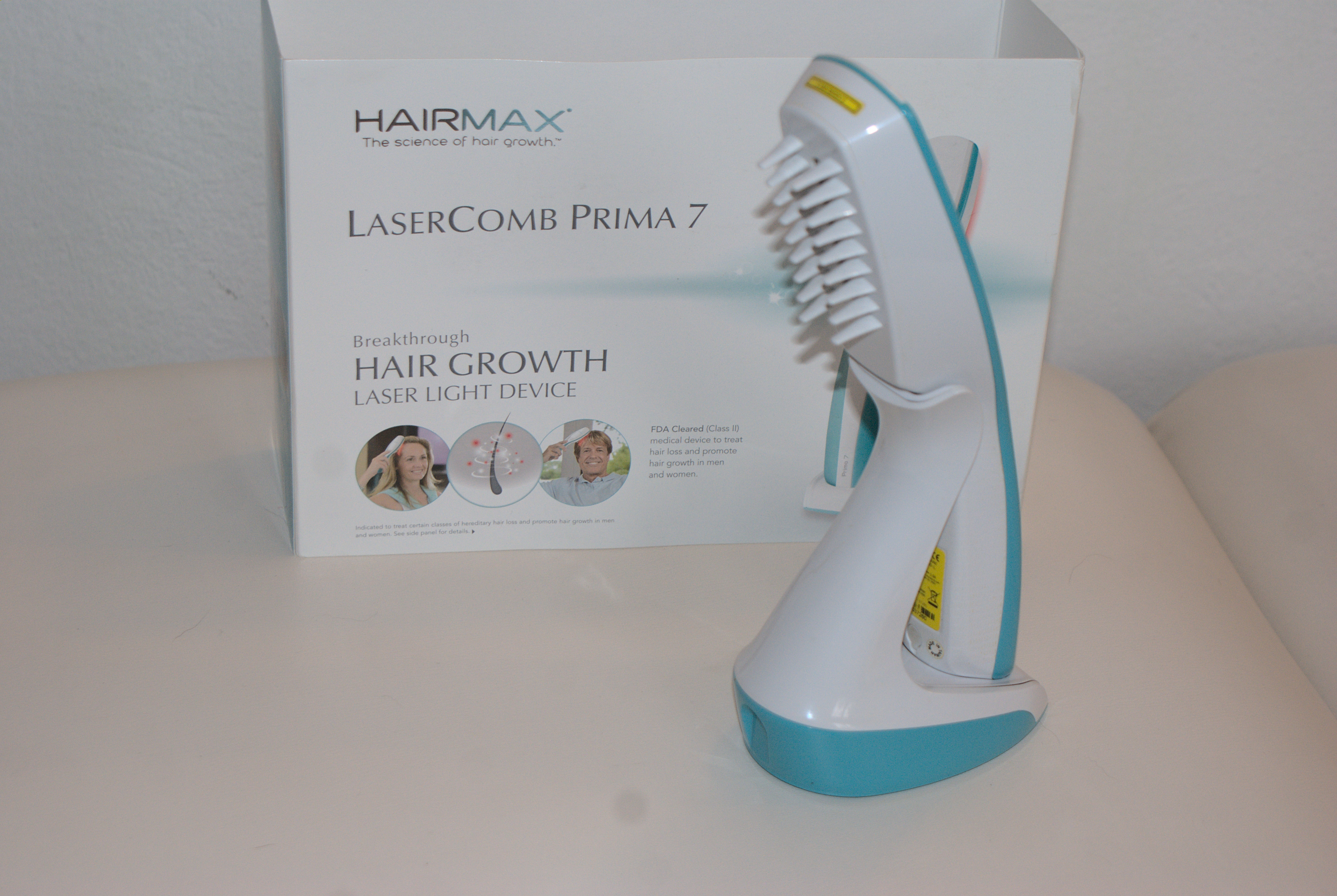 Laser stymulacyjny hamujący łysienie i pobudzający wzrost włosów.